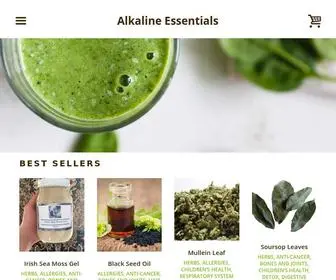 Alkalineessentials.com(Alkaline Essentials) Screenshot