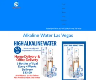 Alkalinewater-Lasvegas.com(Alkaline Water Las Vegas) Screenshot