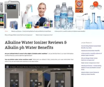 Alkalinewaterionizers.org(Alkalinewaterionizers) Screenshot