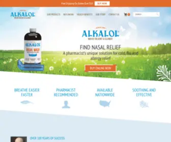 Alkalolcompany.com(Alkalol) Screenshot