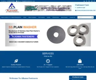 Alkamafasteners.com(Alkama Fasteners) Screenshot