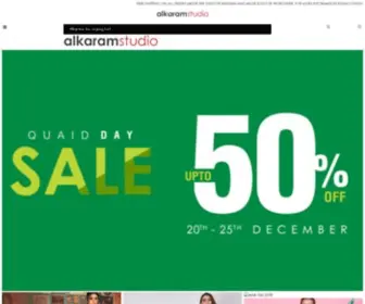 Alkaramstudio.com(Online Shopping For Men) Screenshot