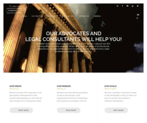 Alkathiriadvocate.com(Al kathiri home) Screenshot