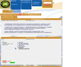 Alkatresz.eu(Utángyártott alkatrészek) Screenshot