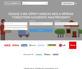 Alkatreszpartner.hu(Alkatreszpartner) Screenshot