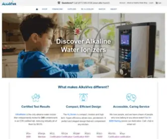 Alkaviva.com(Alkaline Water Ionizer) Screenshot