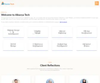 Alkavyatech.com(Alkavya Tech) Screenshot