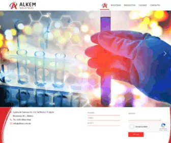 Alkem.com.mx(ALKEM) Screenshot