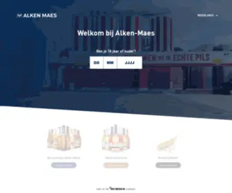 Alken-Maes.com(Bevestig je leeftijd) Screenshot