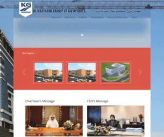 Alkhayaringroup.com(Al Khayarin Group) Screenshot