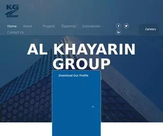 Alkhayaringroup.qa(Trading & Contracting W.L.L) Screenshot