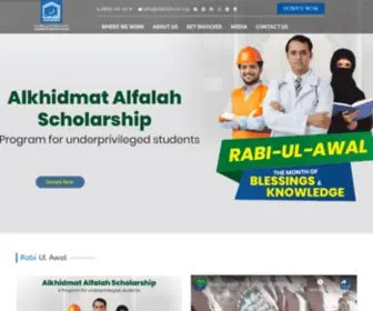 Alkhidmat.org(Alkhidmat Foundation Pakistan) Screenshot