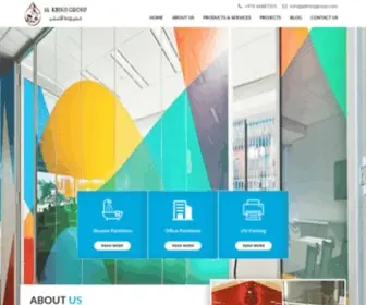 Alkhinjigroup.com(Al Khinji Group) Screenshot