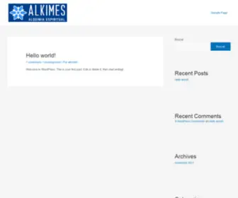 Alkimes.com(Alquimia Espiritual) Screenshot
