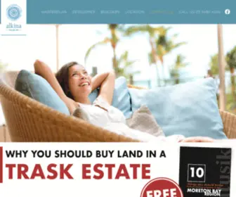 Alkinaland.com.au(Alkina Land) Screenshot