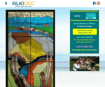 Alkiucc.org(Alki United Church of Christ) Screenshot