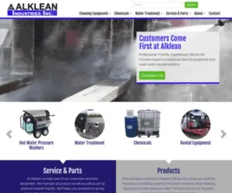 Alklean.com(Alklean Industries) Screenshot