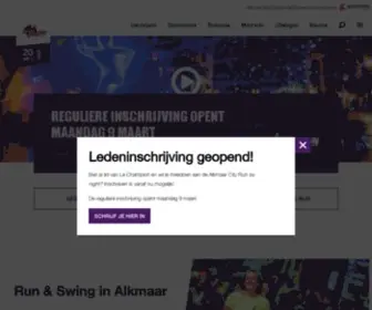 Alkmaarcityrun.nl(De Alkmaar City Run) Screenshot