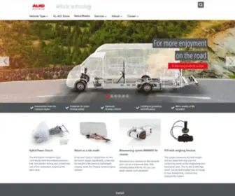 Alko-Tech.com(AL-KO Fahrzeugtechnik für Anhänger) Screenshot