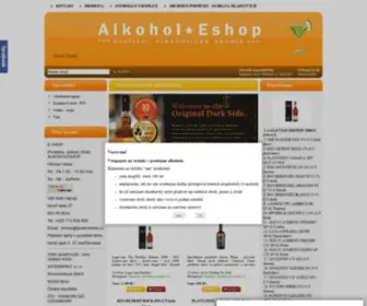 Alkoholeshop.cz(Eshop) Screenshot