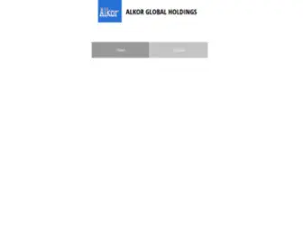 Alkorglobalholdings.com(Client Portal) Screenshot