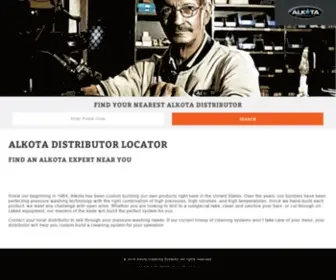 Alkotadistributors.com(Find Alkota Distributors Near Me) Screenshot