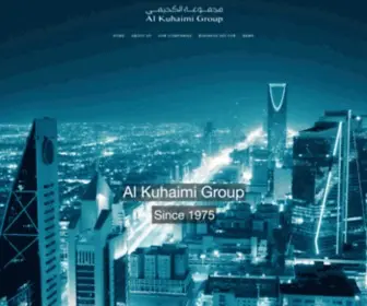 Alkuhaimi.com(Al Kuhaimi Group) Screenshot