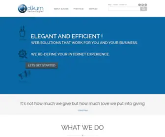 Alkurn.com(Alkurn Technologies) Screenshot