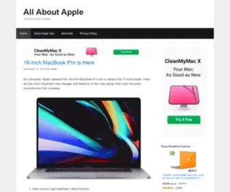 ALL-About-Apple.com(All About Apple) Screenshot