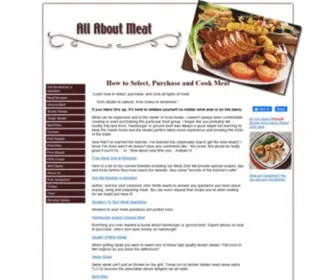 ALL-About-Meat.com(All About Meat) Screenshot