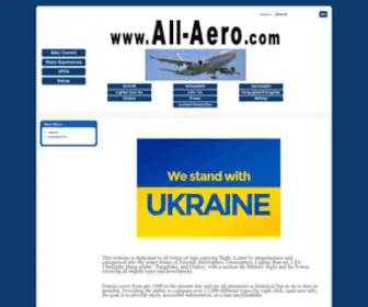 ALL-Aero.com(Aircraft) Screenshot