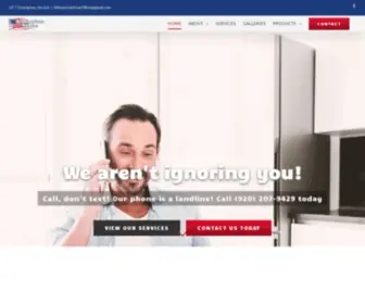 ALL-Americanhvac.com(Veteran Owned) Screenshot