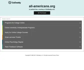 ALL-Americans.org(Temporarily Disabled) Screenshot