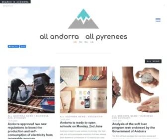 ALL-Andorra.com(All PYRENEES) Screenshot