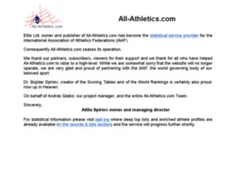 ALL-Athletics.com(Athletics) Screenshot
