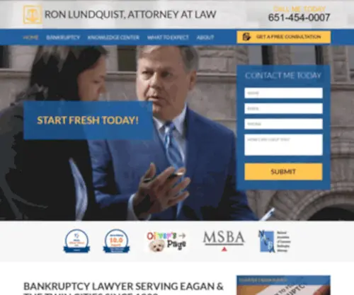ALL-Bankruptcy.com(Ron Lundquist) Screenshot