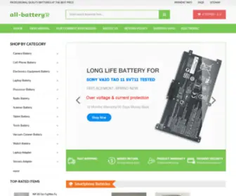 ALL-Battery.co.uk(Cheap Laptop Battery) Screenshot