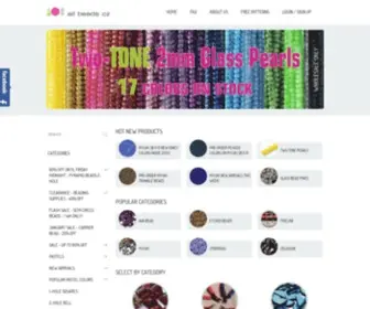 ALL-Beads-Wholesale.com(All beads cz) Screenshot