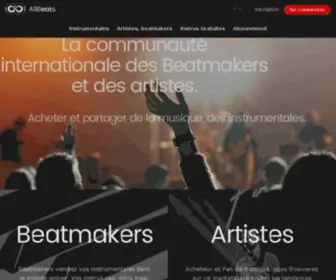ALL-Beats.com(Téléchargement instru mp3) Screenshot