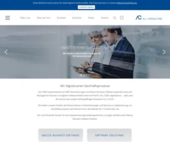 ALL-Consulting.ch(ALL CONSULTING AG) Screenshot