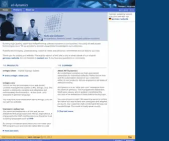 ALL-Dynamics.com(The digital signage company) Screenshot