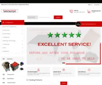 ALL-Electronic-Components.com(Electronic components Shop) Screenshot