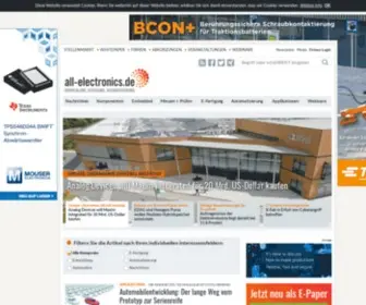 ALL-Electronics.de(Entwicklung, Fertigung, Automatisierung) Screenshot