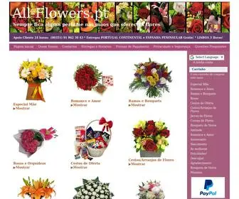 ALL-Flowers.pt(Florista Online. Entregas de flores gr) Screenshot
