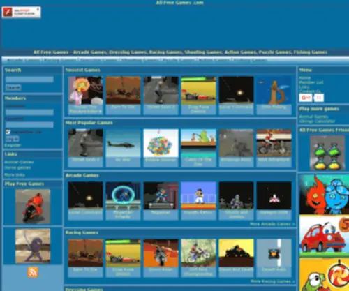 ALL-Freegames.com(All Free Games) Screenshot