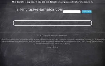 ALL-Inclusive-Jamaica.com(ALL Inclusive Jamaica) Screenshot