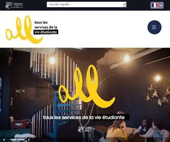 ALL-Lacatho.fr(Tous les services de la vie étudiante) Screenshot