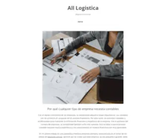 ALL-Logistica.com.ar(All Logistica) Screenshot