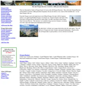 ALL-Oregon.com(All Oregon) Screenshot