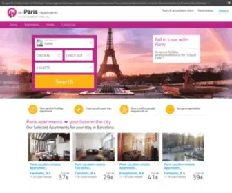 ALL-Paris-Apartments.com(Book your Paris vacation rentals with Gowithoh) Screenshot